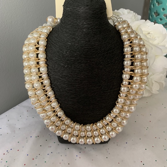 New simulated pearls necklace set - Picture 2 of 7